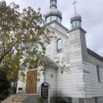 Oct 1 2023 – Photos from Holy Ghost Ukranian Catholic Church, After Break-in, Theft – and Another Break-in