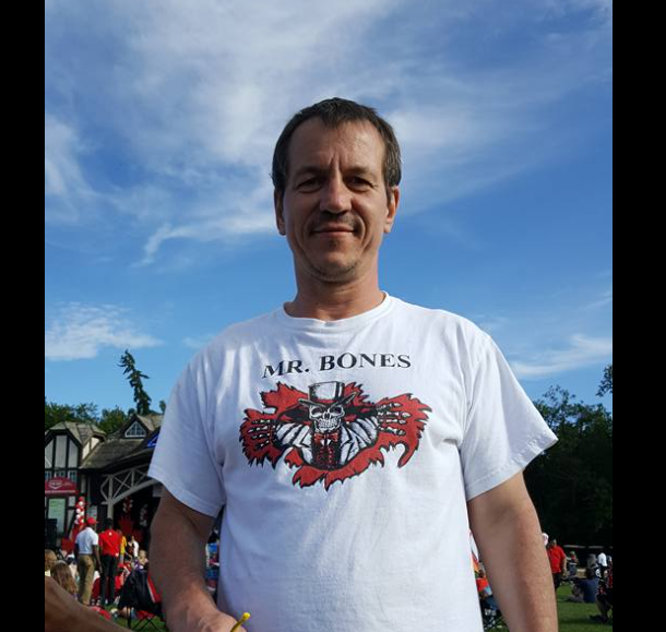 April 16 2026- Founder of Mr. Bones Eyeing Council Run In Mynarski