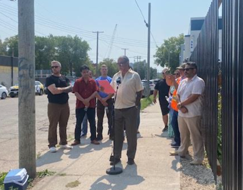 Aug 2 2026- Voices of North Logan Speak Outside NDP’s Drug Site   